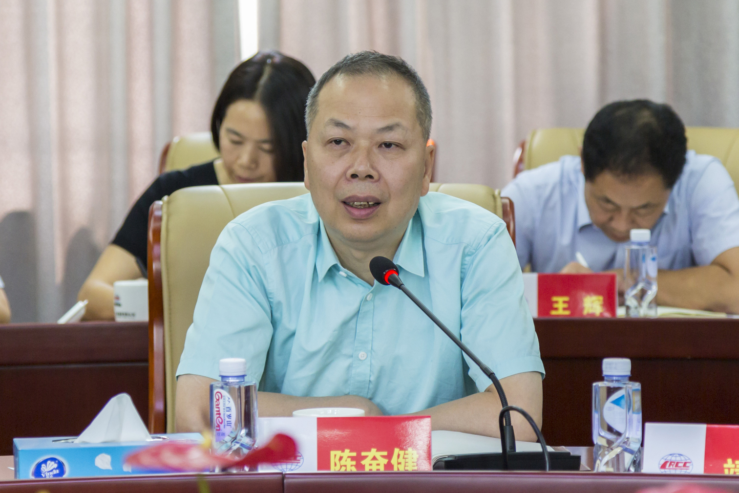 中国铁建董事长党委书记陈奋健调研中铁二十二局与两金压控督导工作